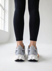 Grey Orange Women's Athletic Running Sneakers | Breathable Lightweight | Edixim