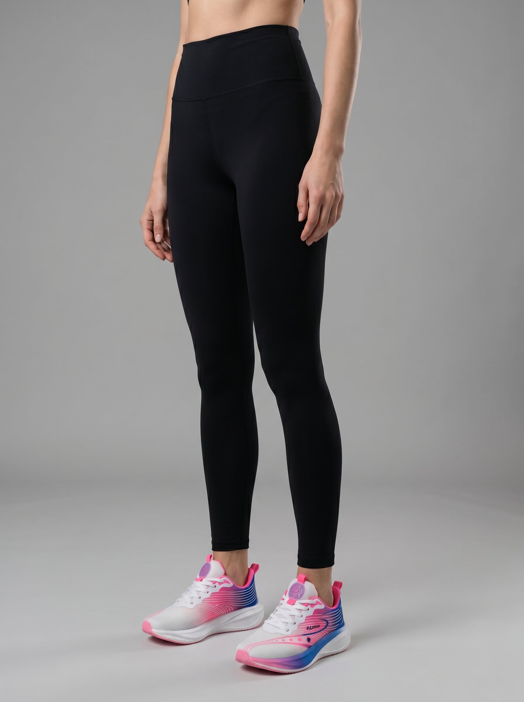 White Pink Blue Women's Athletic Running Sneakers | Breathable Lightweight | Edixim