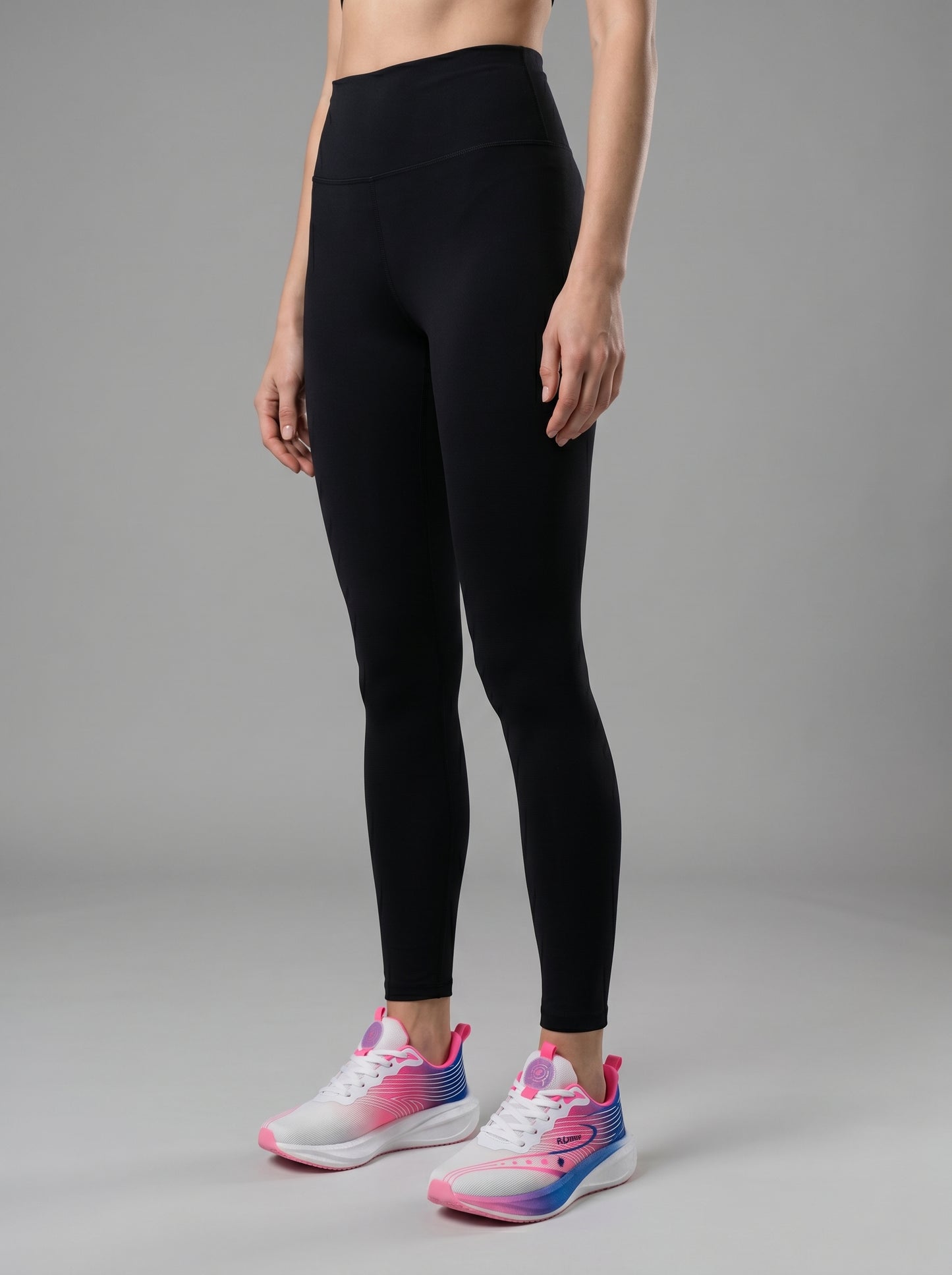 White Pink Blue Women's Athletic Running Sneakers | Breathable Lightweight | Edixim