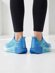Sky Blue Gradient Women's Lightweight Running Sneakers | Breathable Athletic Trainers Edixim